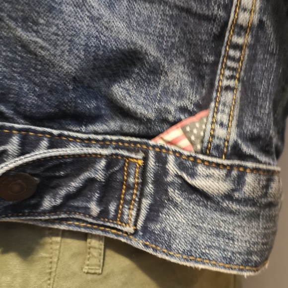 🔻Drop! Ralph Lauren Denim & Supply Denim Jacket S Studded - Picture 3 of 13